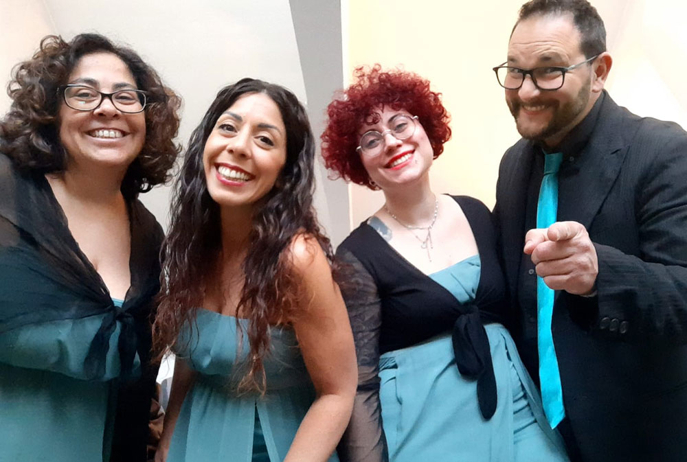 Contatto Sonoro - Un'Idea originale per il tuo Ricevimento? 4ett Voices